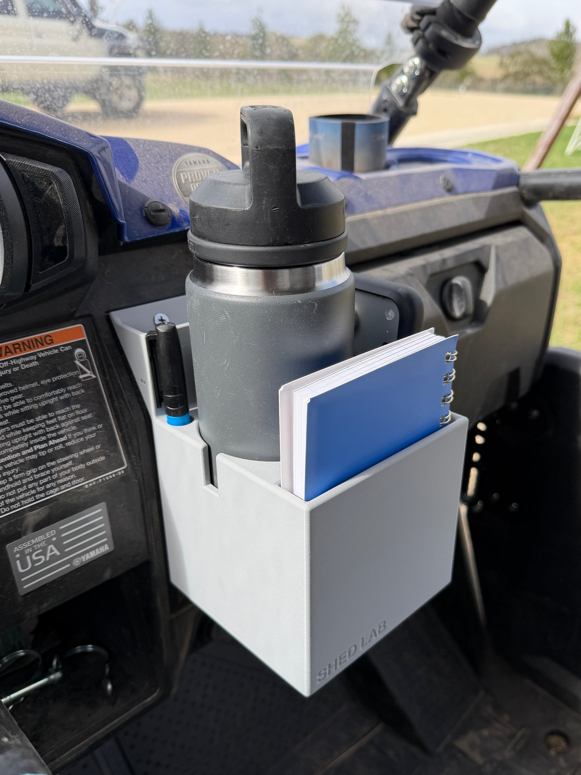 Close-up of Bottle Holder secure grip mechanism