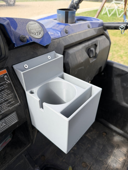 Shed Lab Bottle Holder and Phone Holder for Yamaha Viking